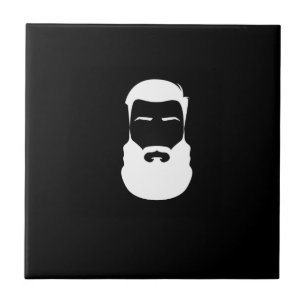 White Beard Ceramic Tile