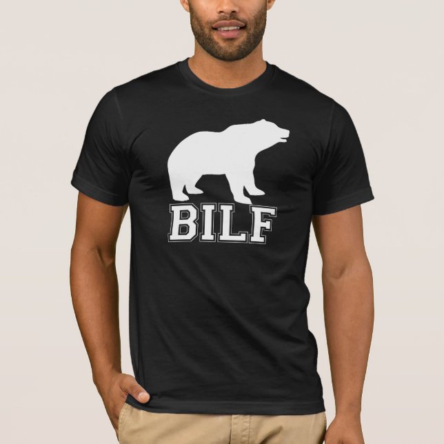 WHITE BILF T-Shirt (Front)