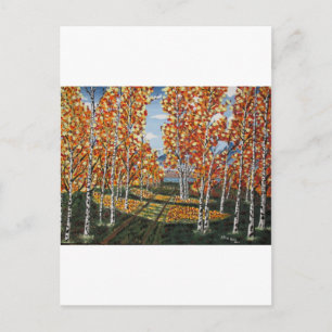 White Birch Reservoir Postcard