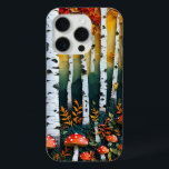 White birch tree woodland iPhone 15 pro case<br><div class="desc">Step into a magical world every time you pick up your phone with this White birch tree woodland iPhone 16 Case. Featuring elegant white birch trees in a dreamy woodland landscape, this case blends nature-inspired beauty with fantasy aesthetics — perfect for those who love calm, mysterious forest vibes. Designed not...</div>