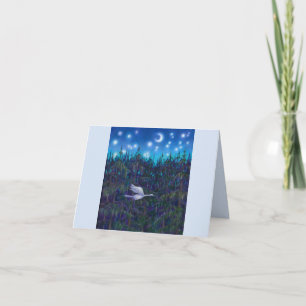 White Bird Starlight Card