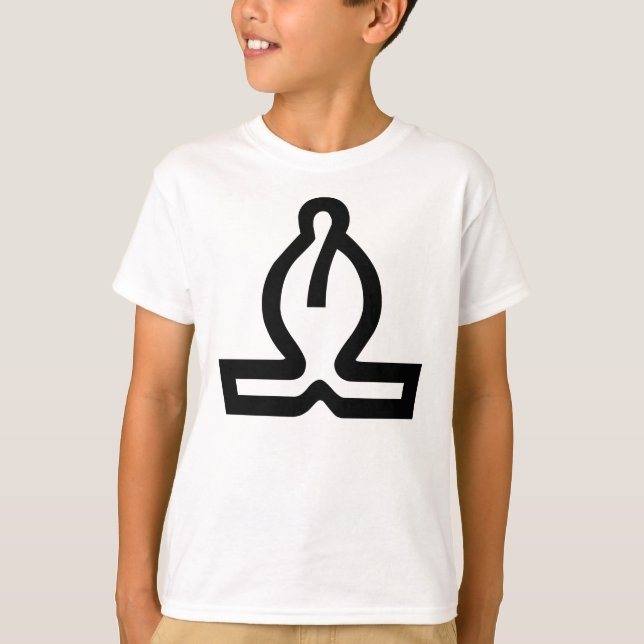 White Bishop T-Shirt (Front)