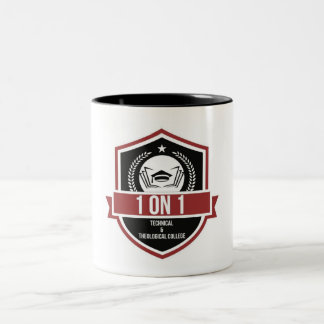 White/Black 1 on 1 TNTC Mug