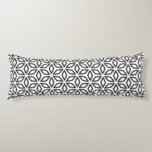 White Black and Silver Geometric pattern