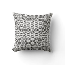 White Black and Silver Geometric pattern