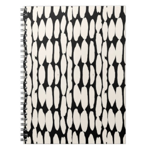 White black dot pattern. shibori circle seamless. notebook
