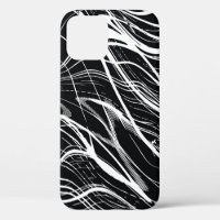 White Black Marble: Abstract Vintage