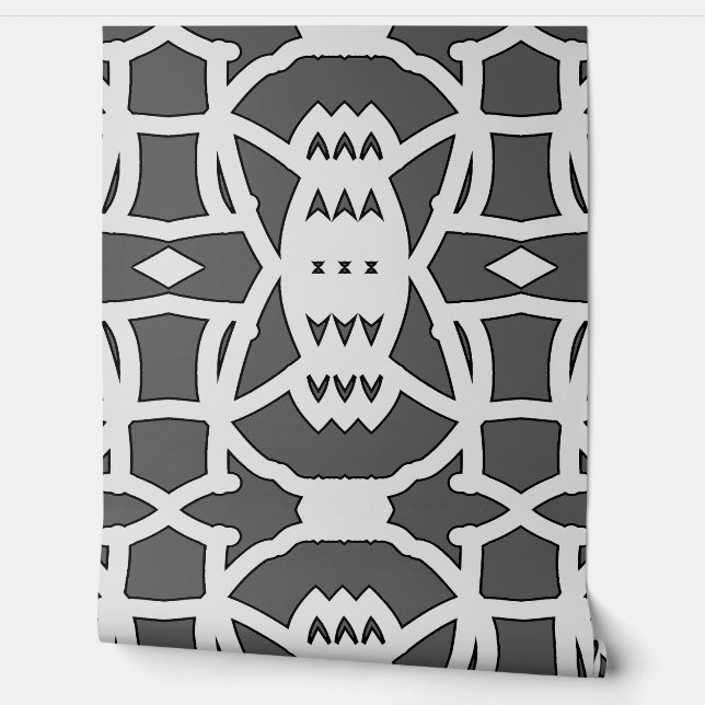 White & Black "Ratti_Creative_Arts" wallpaper (Unrolling)