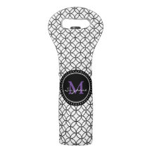 White Black Trellis Pattern | Girly