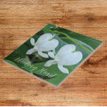 White Bleeding Heart Floral Tile<br><div class="desc">For plant and gardening fans! Ceramic tile that features a photo image of pure,  white Bleeding Heart blooms. A lovely,  floral design! Select your tile size. Makes a pretty kitchen trivet!</div>