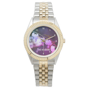 White Bleeding Heart Flowers Abstract Colours Watch