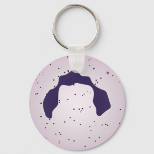 White Blood Cell Key Ring