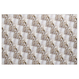 White blossom fabric