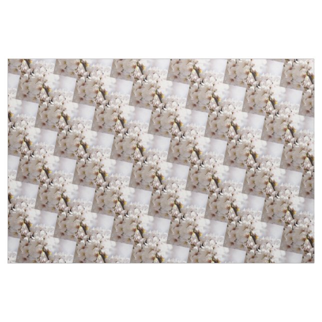 White blossom fabric (Fat Quarter)