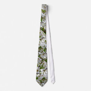 White Blossom Tie