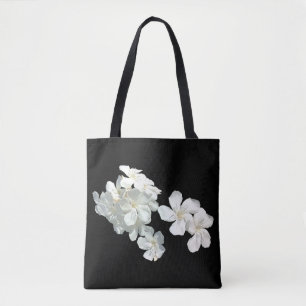 White Blossoms Tote Bag