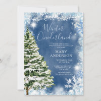 White Blue Snowflakes Winter Onederland Birthday