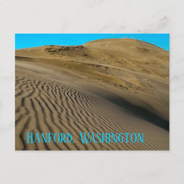 White Bluffs Dunes Hanford Washington USA Postcard (Front)