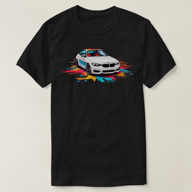 White BMW T-Shirt (Design Front)