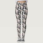 White boxer puppy dog leggings