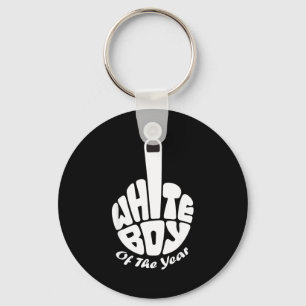 White Boy Of The Year Key Ring
