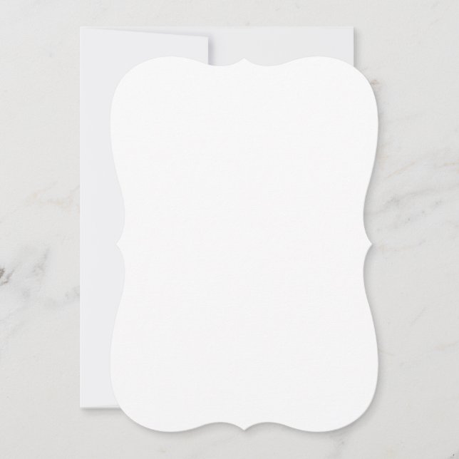 White Bracket Card (Front)