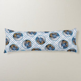 White-Breasted Nuthatch Flying Original Photo Body Cushion