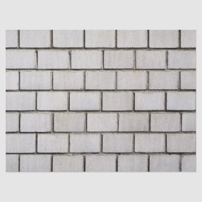 white brick tissue paper (Front)