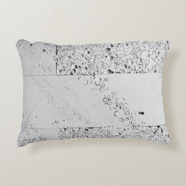 White brick wall decorative cushion (Front)