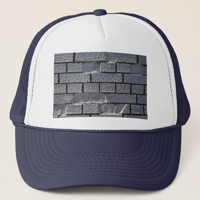 White Brick Wall Trucker Hat (Front)