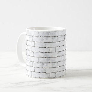 White Bricks Coffee Mug