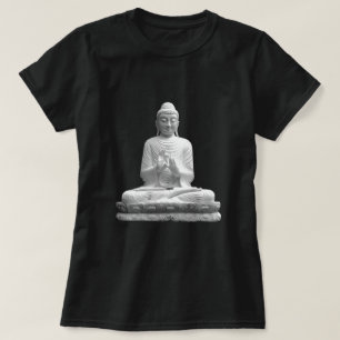 White Buddha Statue T-Shirt