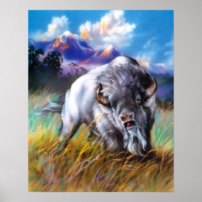 White Buffalo Poster (Front)