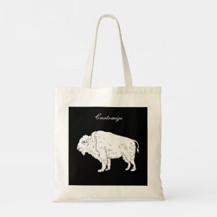 White Buffalo Thunder_Cove Tote Bag