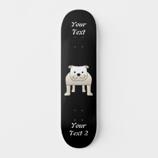 White Bulldog Skateboard
