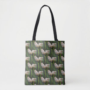 White Bunny Rabbit Tote Bag