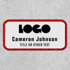 White Business Logo Name Professional Work Uniform