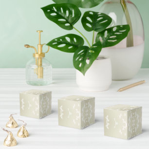 White Butterflies Favour Box