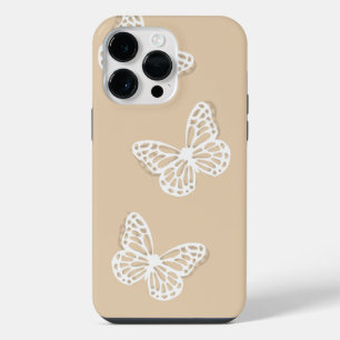 White Butterflies Home Decor iPhone Case