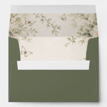 White Butterfly Spring Garden Wedding