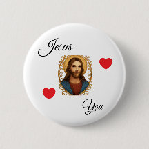 White Button - Jesus Loves You