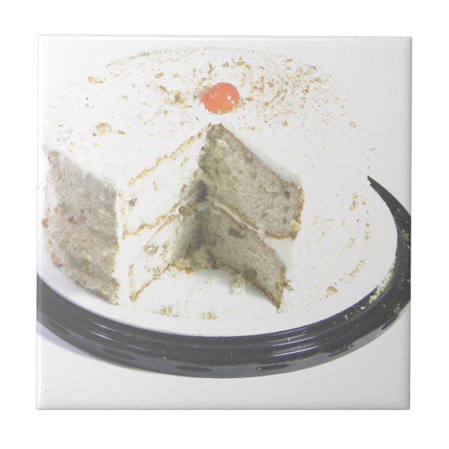 White Cake Tile (Front)