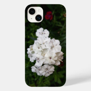 White Carnation Flowers Case-Mate iPhone 14 Plus Case