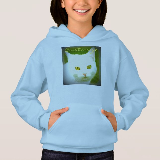 white cat (Front)