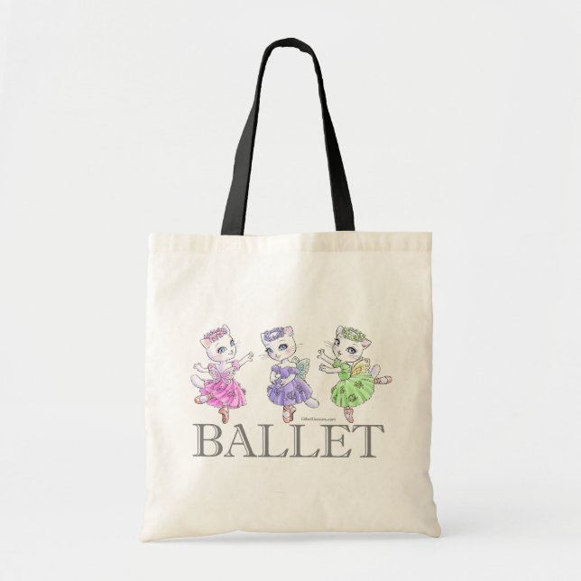 White Cat Ballerina Bag (Front)