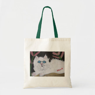 White Cat/Black Cat Tote Bag
