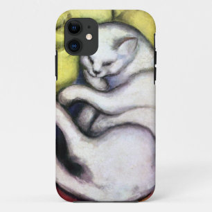 White cat, Franz Marc Case-Mate iPhone Case