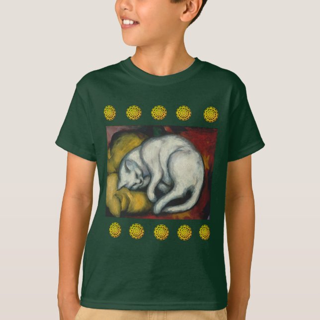 White Cat, Franz Marc   T-Shirt (Front)
