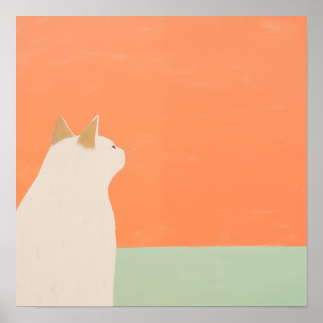 White Cat Poster (Front)