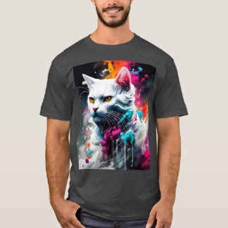 white cat T-Shirt